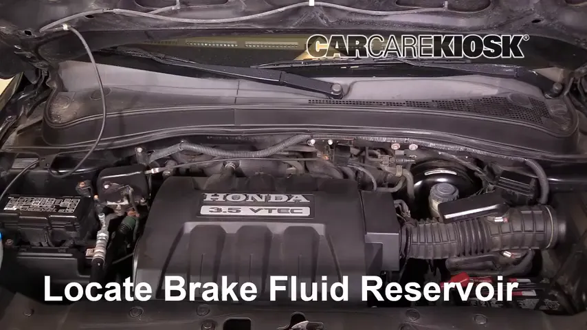 2008 Honda Pilot EX-L 3.5L V6 Brake Fluid